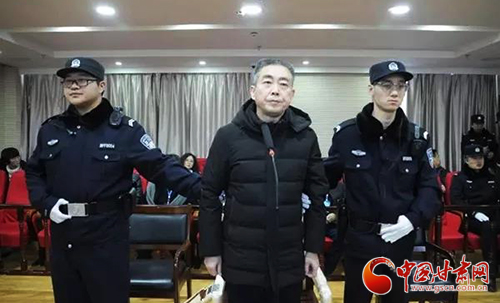 酒泉市委原常委、敦煌市委原書記詹順舟受賄案一審開庭（圖）