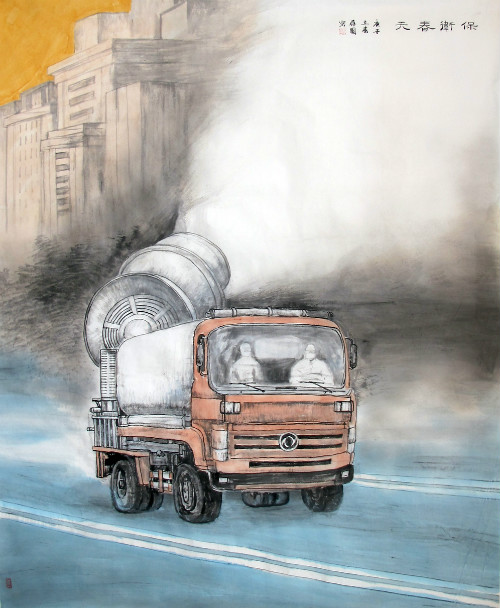 【甘肅全民戰(zhàn)“疫”】保衛(wèi)春天！蘭州榆中縣文藝界致敬“逆行者”