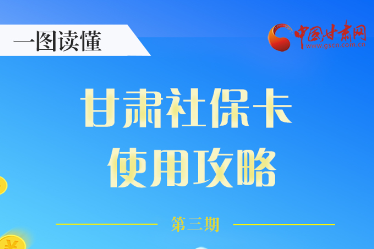 圖解丨關(guān)于甘肅社?？?，這六大功能要知道