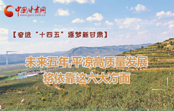 【奮進(jìn)“十四五”逐夢(mèng)新甘肅】未來五年，平?jīng)龈哔|(zhì)量發(fā)展將依靠這六大方面