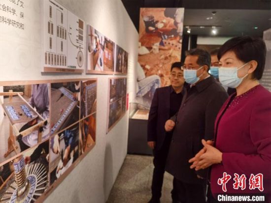 圖為展覽現場?！●T志軍 攝