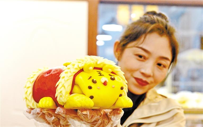 小老虎花餑餑，你舍得吃嗎？