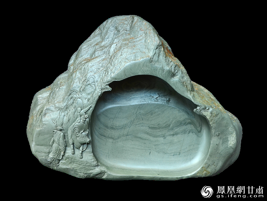 洮硯石質細潤堅實，潑墨如油不損毫，書寫流利生輝。資料圖