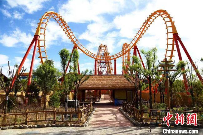 圖為嘉峪關(guān)方特歡樂世界。(資料圖) 趙海宏 攝