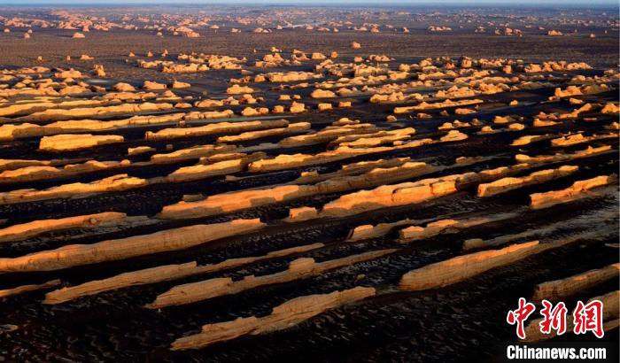 敦煌雅丹世界地質(zhì)公園。(資料圖) 敦煌市委宣傳部供圖