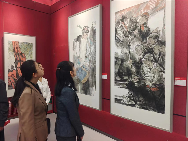 2023年5月，甘肅省紀(jì)委監(jiān)委機(jī)關(guān)、省委巡視辦、省文旅廳主辦，甘肅畫院承辦的甘肅省廉潔文化美術(shù)、書法、設(shè)計(jì)作品展開展，逾萬人參觀。.jpg