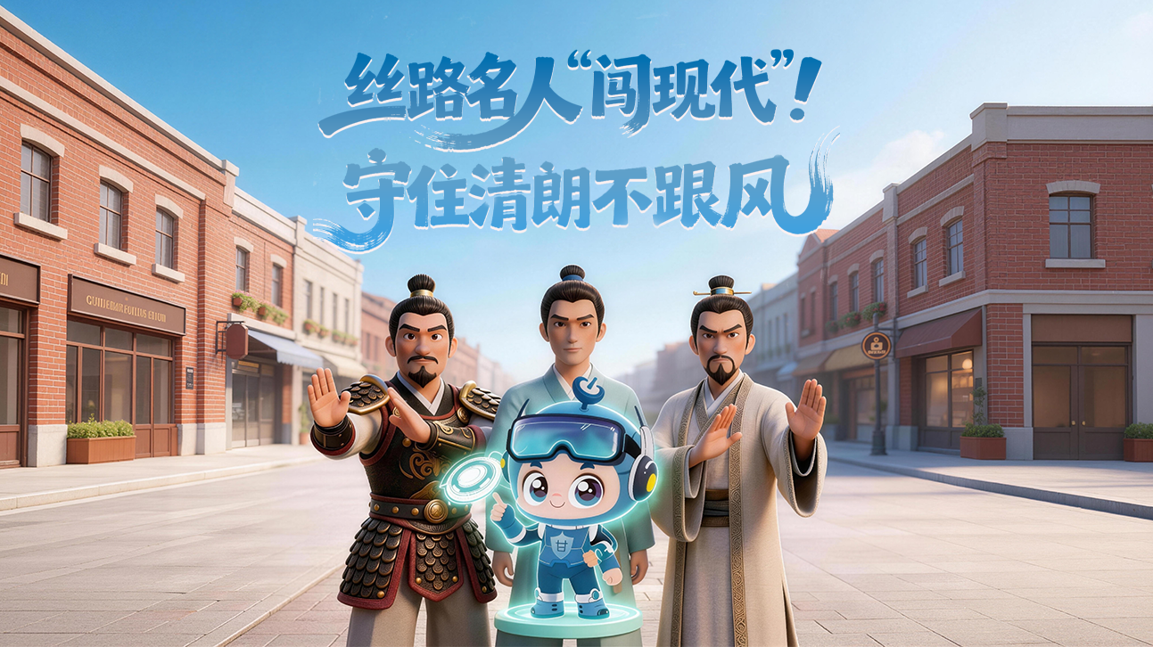 AI短視頻|絲路名人“闖現(xiàn)代”！守住清朗不跟風(fēng)